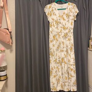 Floral xs long dress